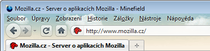 Personas ve vývojové verzi Firefoxu