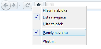 Firefox 4.0 a konfigurace umístění panelů