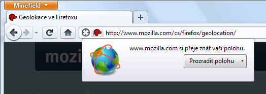 Firefox 4.0 a notifikace