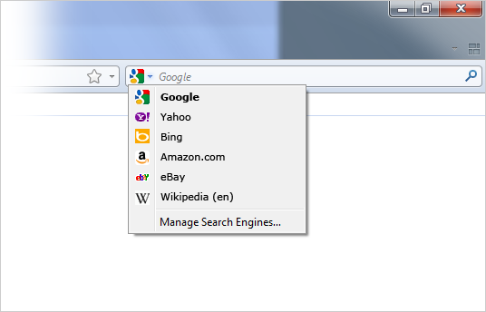 Vyhledávací moduly Firefoxu 4.0