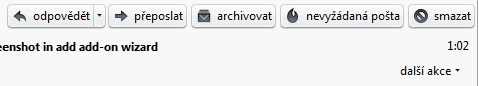 Nové ikonky v Thunderbirdu 3.3