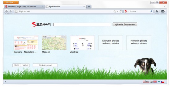 Firefox Seznam