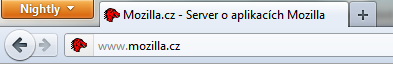 Skrývání protokolu http v adresním řádku Firefoxu 7