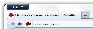 Tlačítka Zpět/vpřed ve Firefoxu