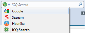 Odstranění ICQ Search