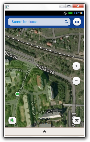 Mapy od Nokie na Firefox OS
