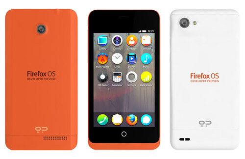 Telefony Firefox OS