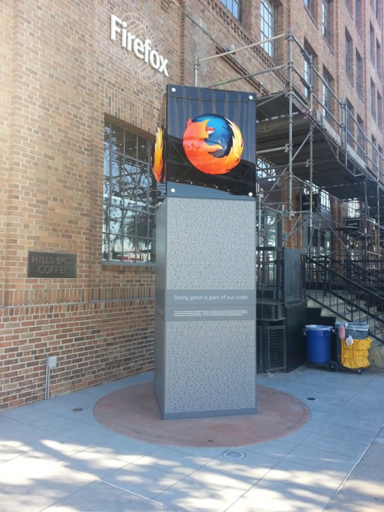 Firefox Monument