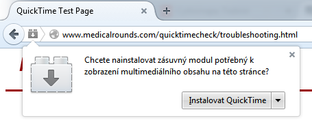 Instalace zásuvného modulu ve Firefoxu